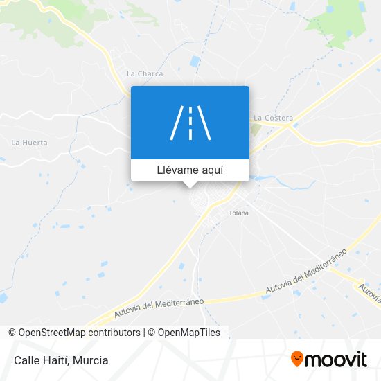 Mapa Calle Haití