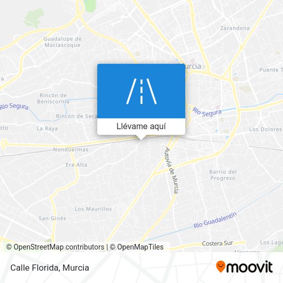 Mapa Calle Florida