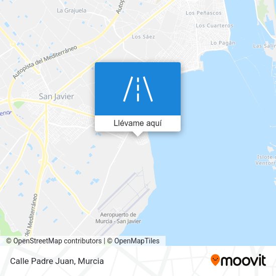 Mapa Calle Padre Juan