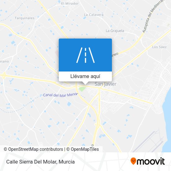 Mapa Calle Sierra Del Molar