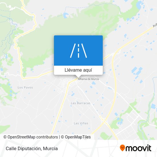 Mapa Calle Diputación
