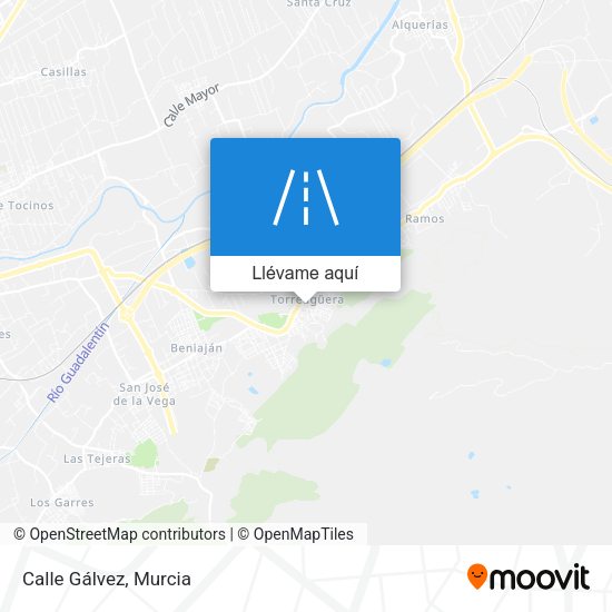 Mapa Calle Gálvez