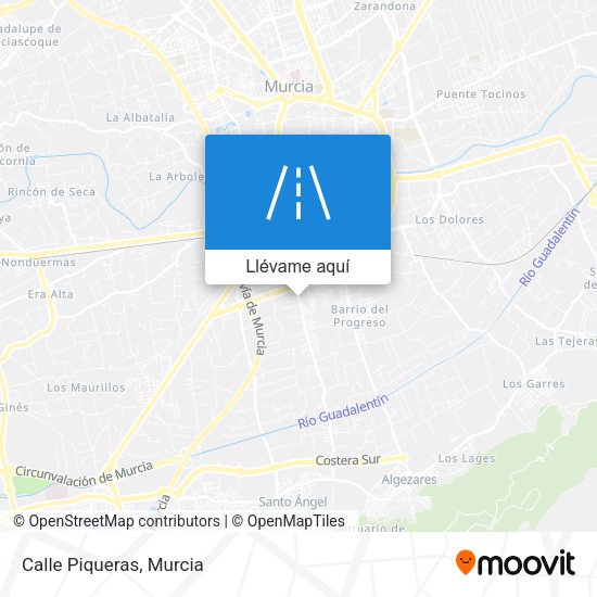 Mapa Calle Piqueras