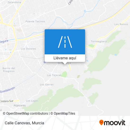 Mapa Calle Canovas