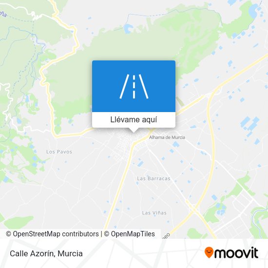 Mapa Calle Azorín