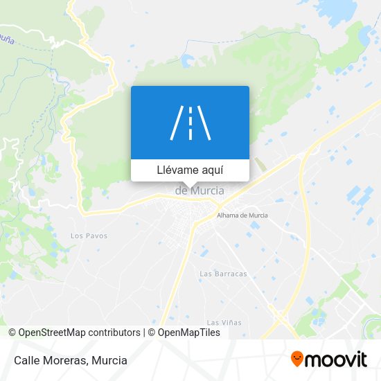 Mapa Calle Moreras