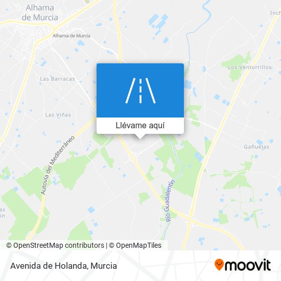 Mapa Avenida de Holanda