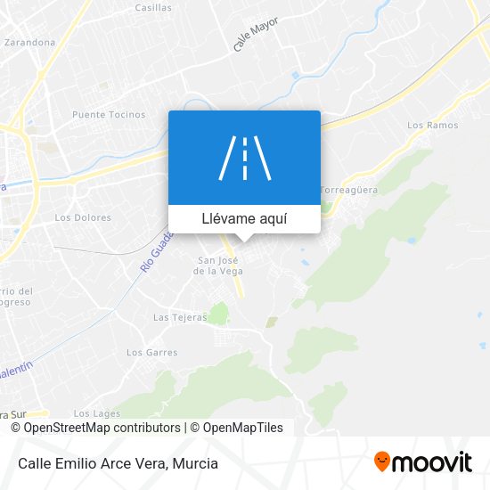 Mapa Calle Emilio Arce Vera