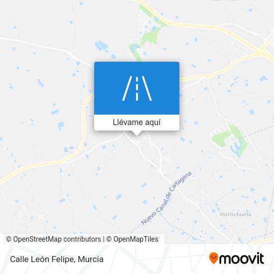 Mapa Calle León Felipe