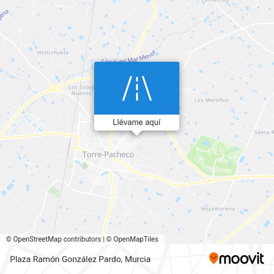 Mapa Plaza Ramón González Pardo