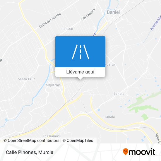 Mapa Calle Pinones