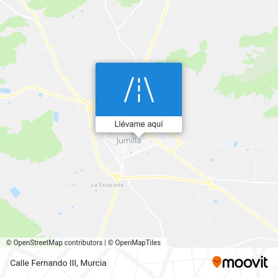 Mapa Calle Fernando III