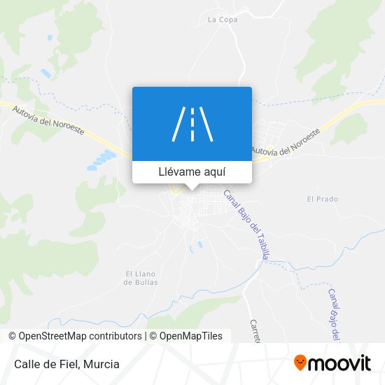 Mapa Calle de Fiel
