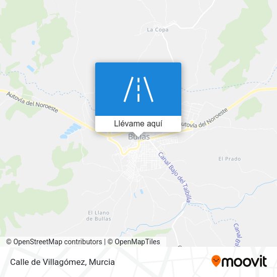 Mapa Calle de Villagómez