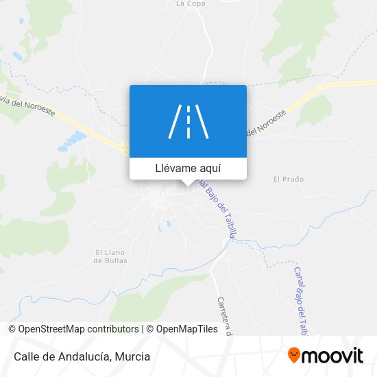 Mapa Calle de Andalucía