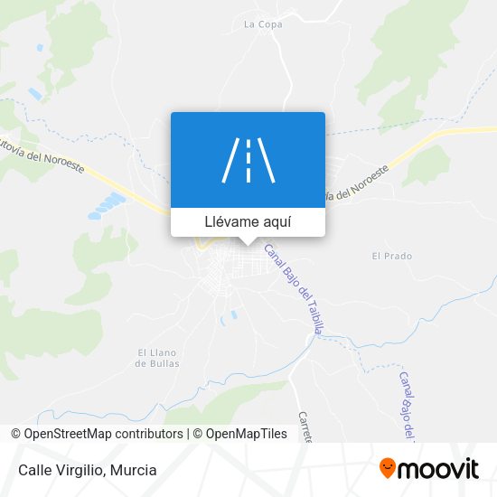Mapa Calle Virgilio