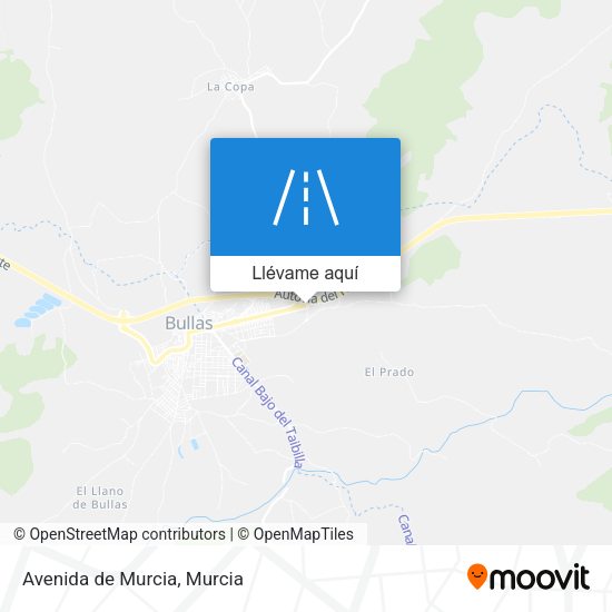 Mapa Avenida de Murcia