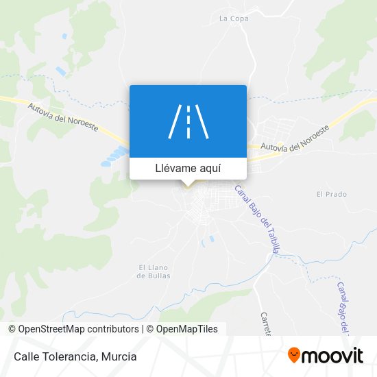 Mapa Calle Tolerancia
