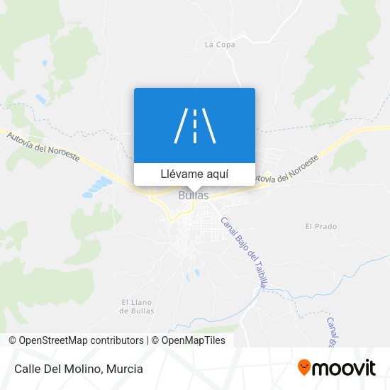 Mapa Calle Del Molino