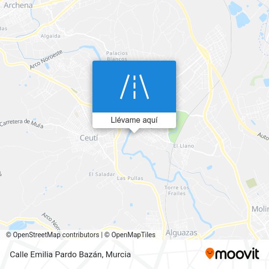 Mapa Calle Emilia Pardo Bazán