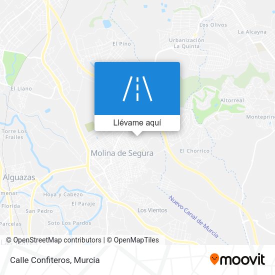 Mapa Calle Confiteros