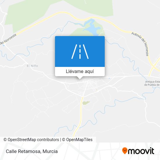 Mapa Calle Retamosa