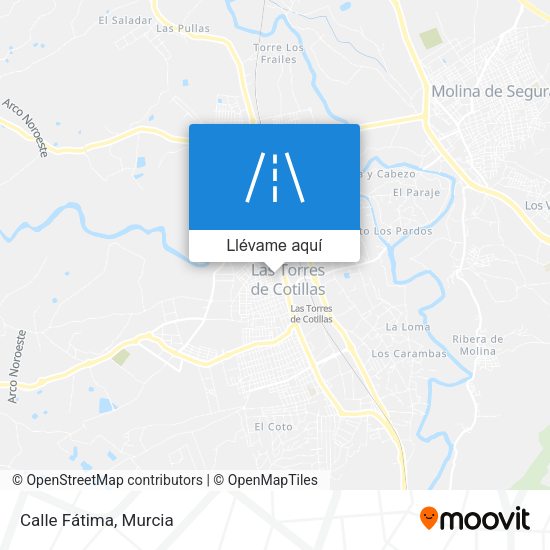 Mapa Calle Fátima