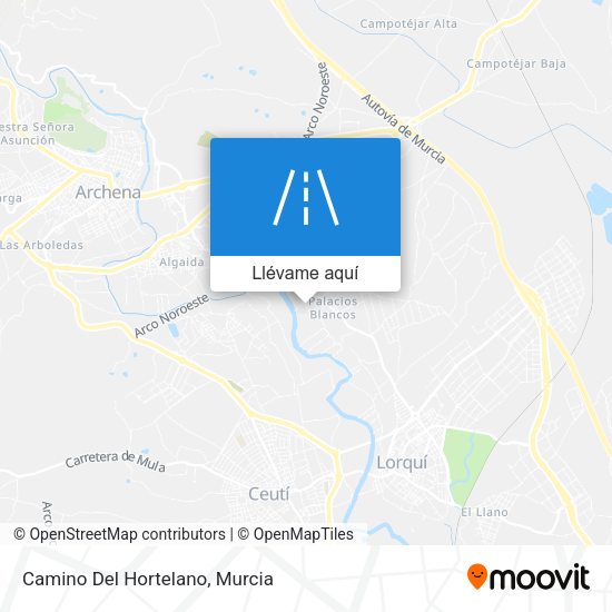Mapa Camino Del Hortelano