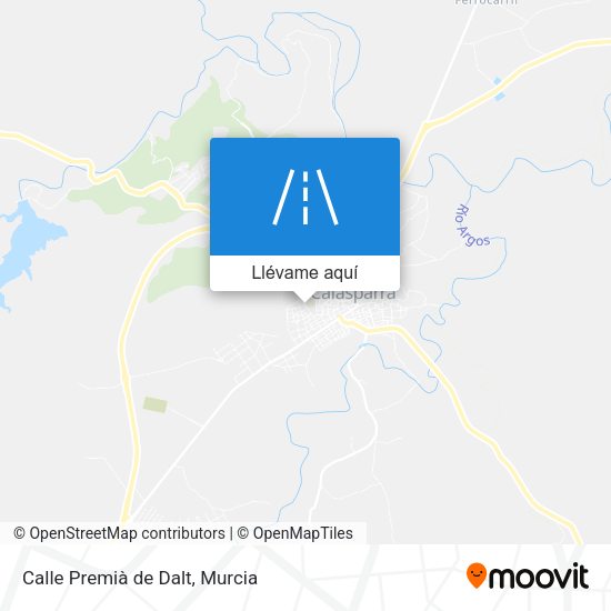 Mapa Calle Premià de Dalt