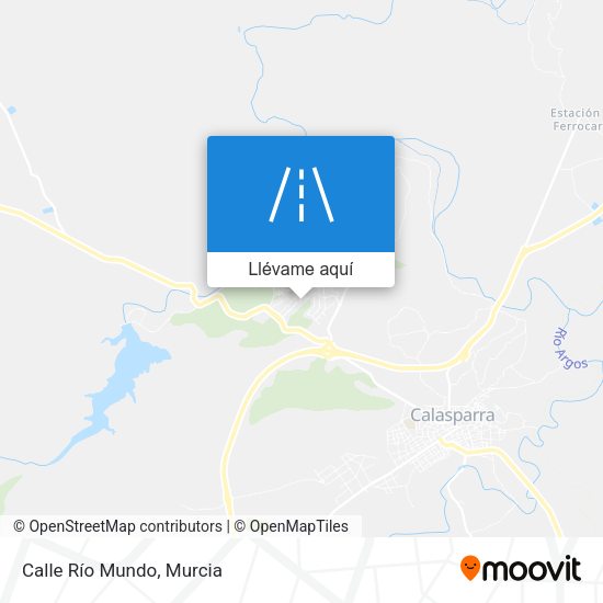 Mapa Calle Río Mundo