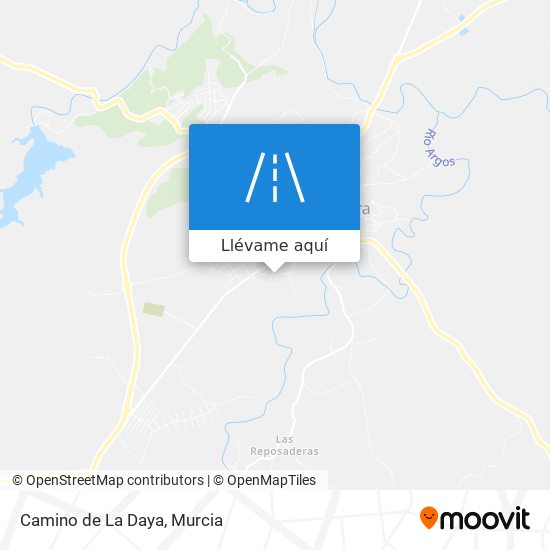 Mapa Camino de La Daya