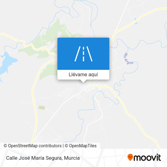 Mapa Calle José María Segura