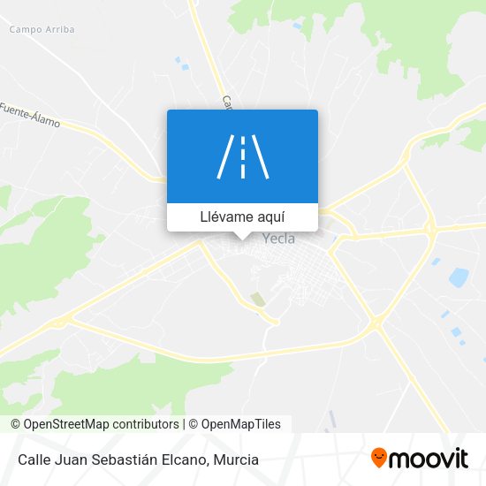 Mapa Calle Juan Sebastián Elcano