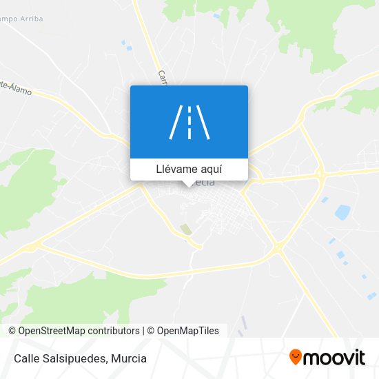 Mapa Calle Salsipuedes