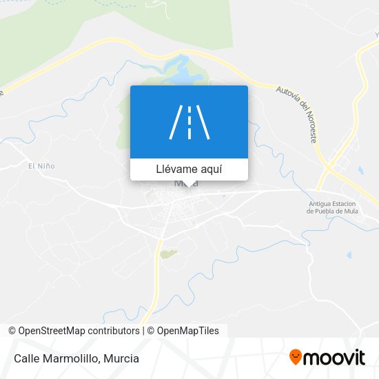 Mapa Calle Marmolillo