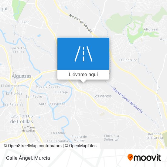 Mapa Calle Ángel