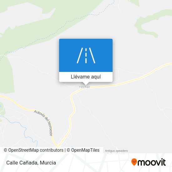 Mapa Calle Cañada