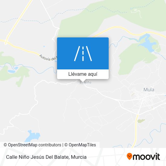 Mapa Calle Niño Jesús Del Balate