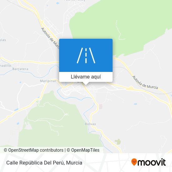 Mapa Calle República Del Perú