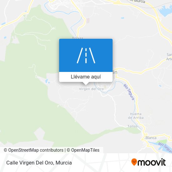Mapa Calle Virgen Del Oro