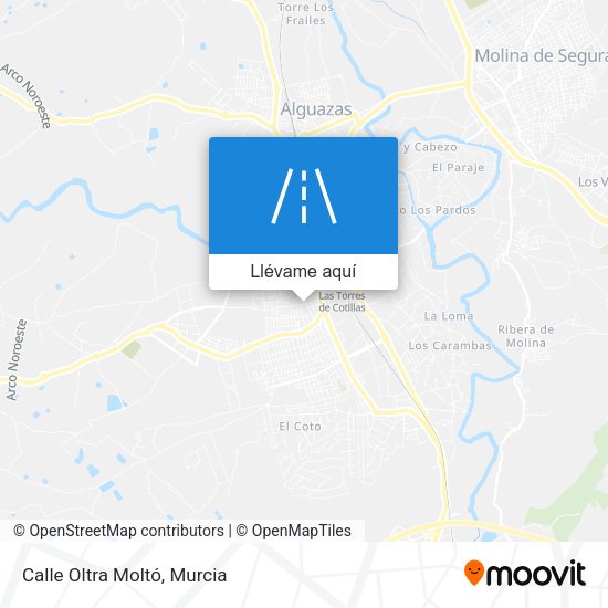 Mapa Calle Oltra Moltó