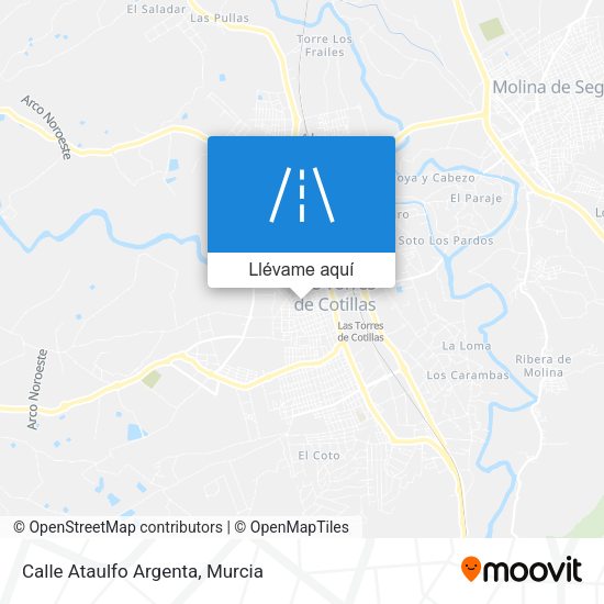 Mapa Calle Ataulfo Argenta