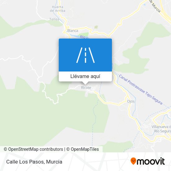 Mapa Calle Los Pasos
