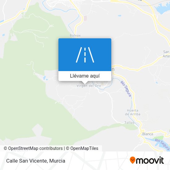 Mapa Calle San Vicente