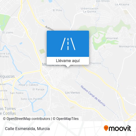 Mapa Calle Esmeralda