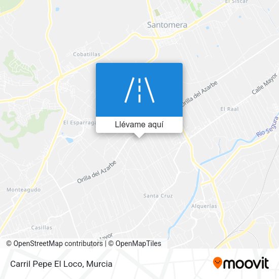 Mapa Carril Pepe El Loco
