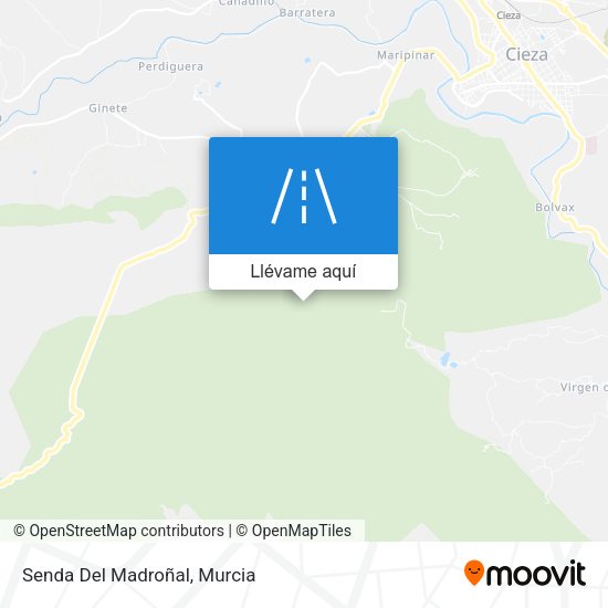 Mapa Senda Del Madroñal