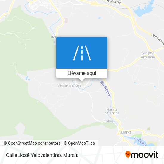 Mapa Calle José Yelovalentino