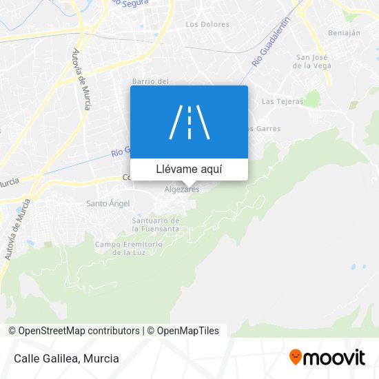 Mapa Calle Galilea