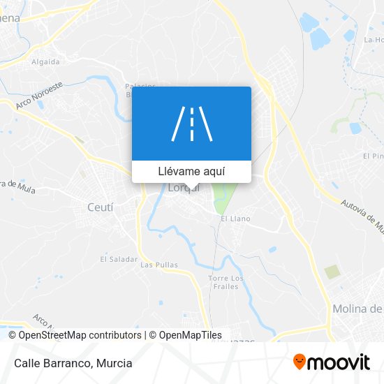 Mapa Calle Barranco